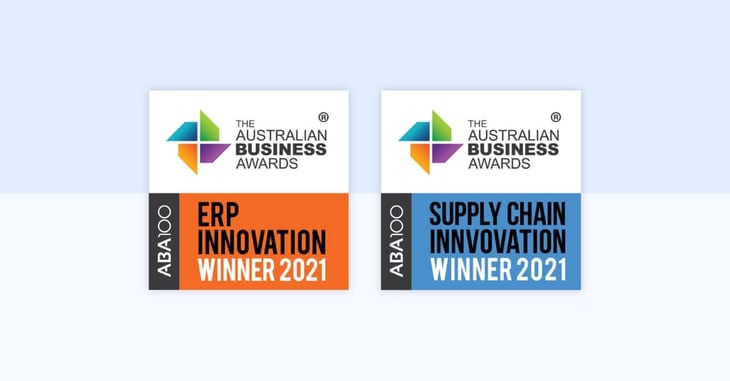 Wiise wins ABA100 Supply Chain Innovation & ERP Innovation Awards