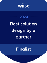 Best solution design by a partner badge