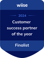 Customer success partner of the year badge