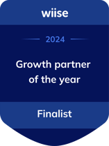 Growth partner of the year badge