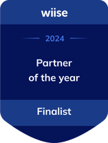 Partner of the year badge