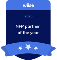 NFP partner of the year badge