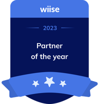 Partner of the year badge