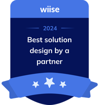 Best solution design by a partner badge